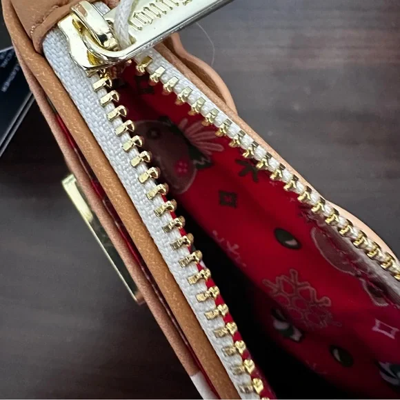 Disney Lilo and Stitch Gingerbread Scented Loungefly Mini Backpack & Wallet: NWT - Picture 13 of 14